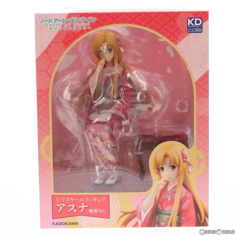 SAO ソードアート・オンライン 1/7 アスナ 晴着Ver. フィギュア 中古即納』{FIG} アスナ 晴着Ver. ソードアート・オンライン 1/7 完成