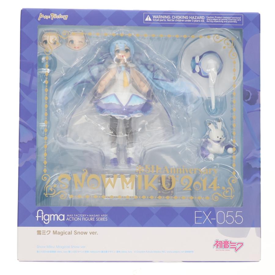 未開封figma 雪ミク Magical  ver. EX-055 マックスファクトリー 『中古即納』{FIG} figma EX-055 雪ミク Magical