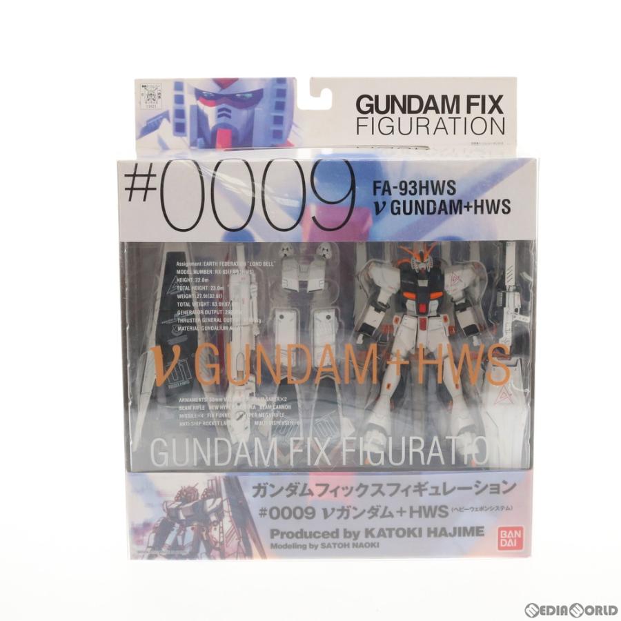 GUNDAM FIX FIGURATION #0009 νガンダム+HWS(ヘビーウェポンシステム) 機動戦士ガンダム 逆襲のシャア 完成品 可動フィギュア バンダイ 中古即納』{FIG} GUNDAM FIX FIGURATION #0009 νガンダム+HWS(ヘビー