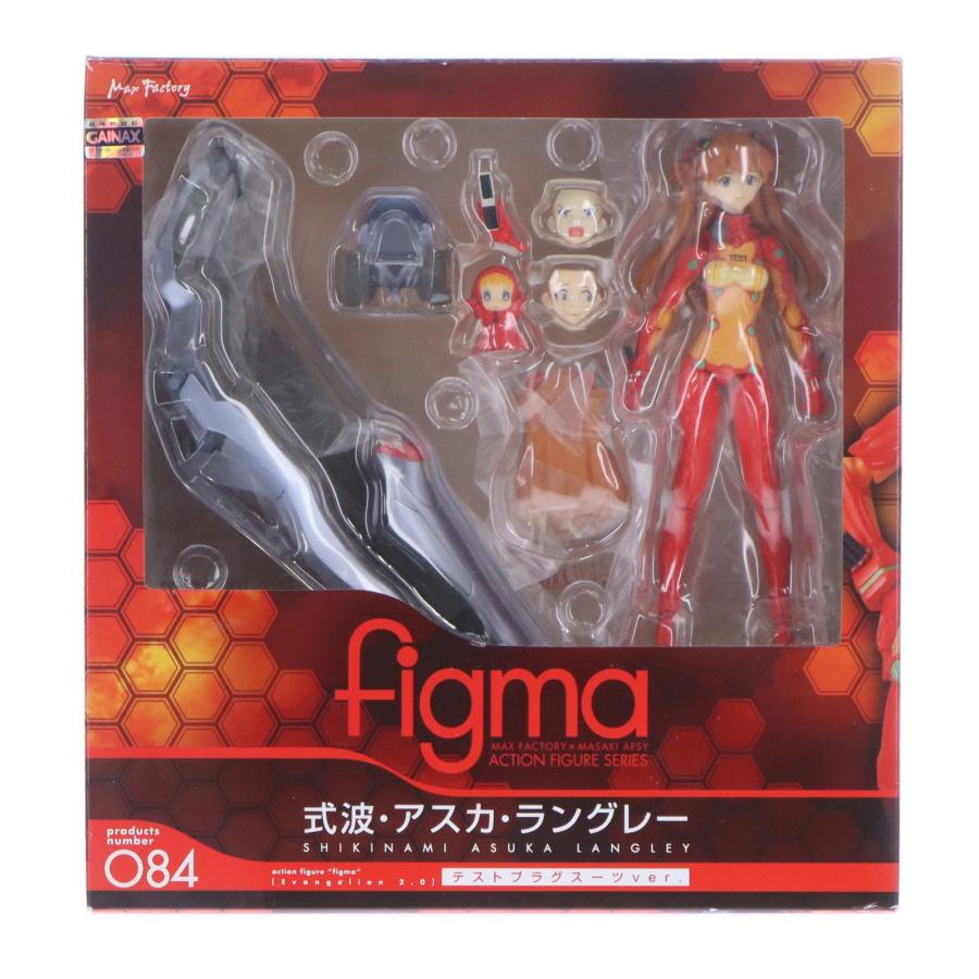 未開封 figma 084 式波・アスカ・ラングレー テストプラグスーツver. マックスファクトリー 『中古即納』{FIG} figma 084 式波・アスカ