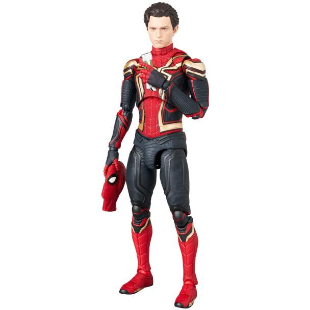 『中古即納』{FIG} マフェックス No.245 MAFEX SPIDER-MAN INTEGRATED SUIT スパイダーマン 為し遂げる品 モビール図形 メディコム・トイ(20250430)