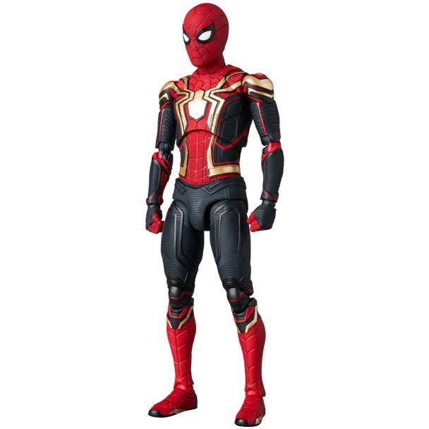 『中古即納』{FIG} マフェックス No.245 MAFEX SPIDER-MAN INTEGRATED SUIT スパイダーマン 為し遂げる品 モビール図形 メディコム・トイ(20250430)