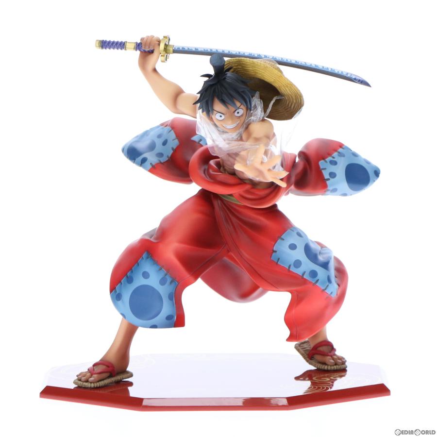 【値下げ】ルフィ太郎 ワンピース POP WARRIORS ALLIANCE メガハウス 『中古即納』{FIG} Portrait.Of.Pirates ルフィ太郎
