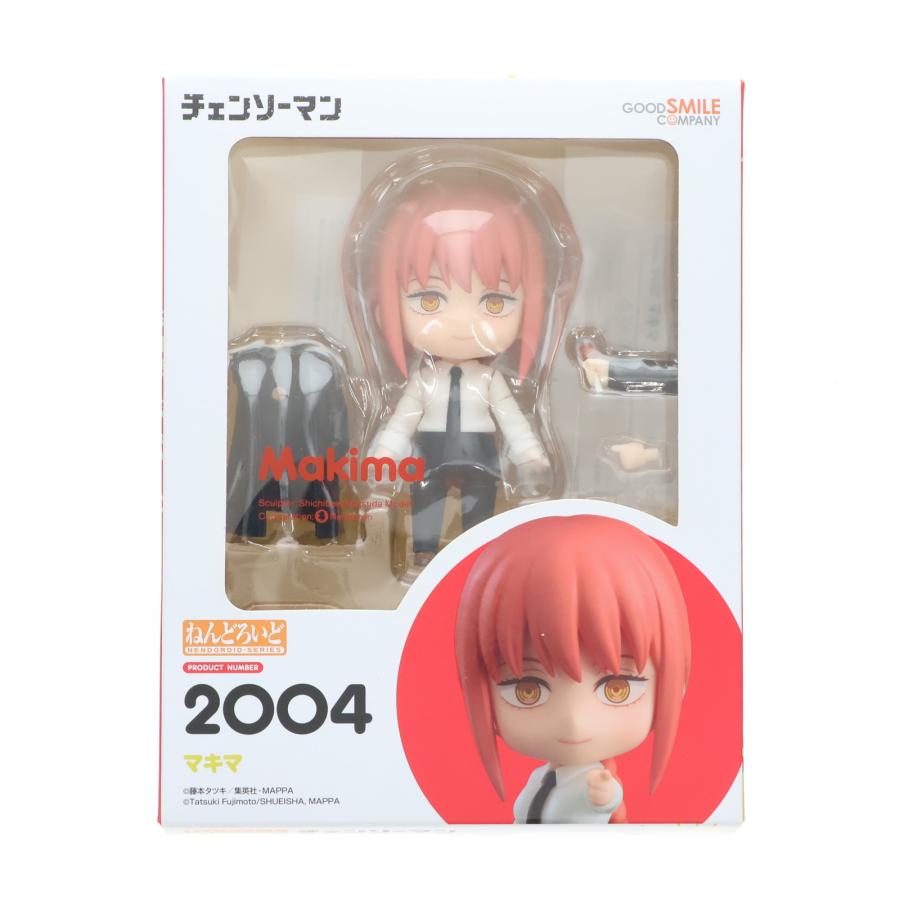 ねんどろいど 2004 マキマ チェンソーマン 完成品 可動フィギュア グッドスマイルカンパニー グッドスマイルカンパニー 『中古即納』{FIG} ねんどろいど 2004