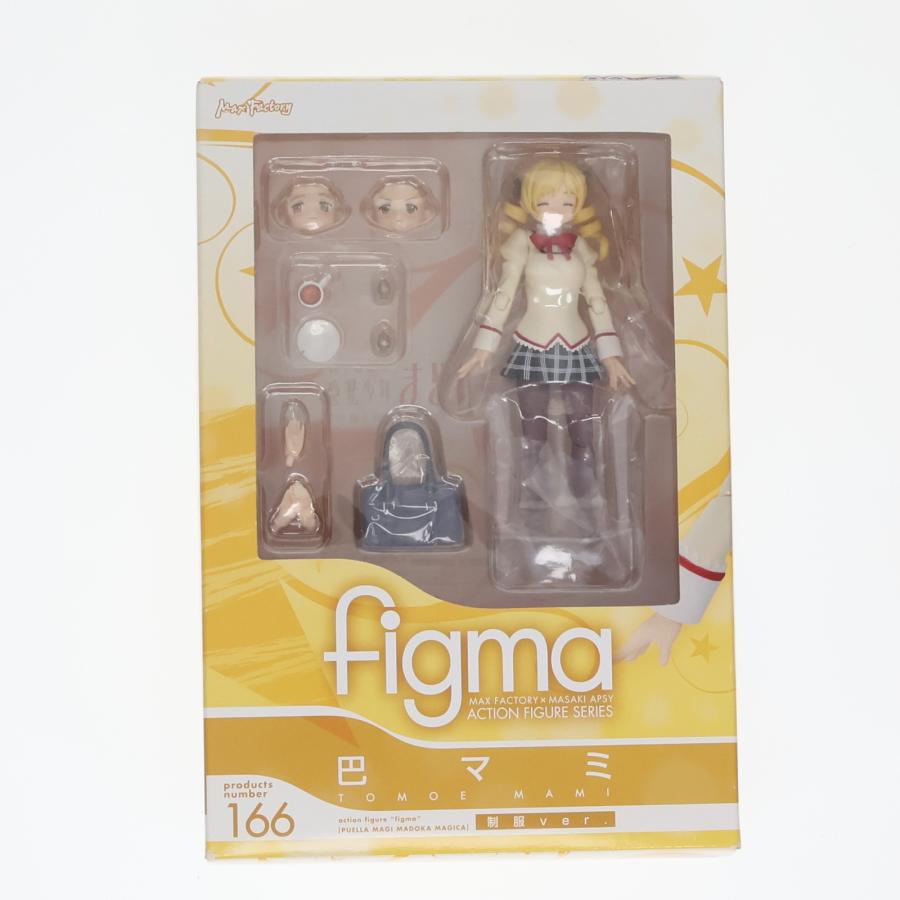 【未開封・美品】figma 166 巴マミ　制服ver. マックスファクトリー 『中古即納』{FIG} figma(フィグマ) 166 巴マミ