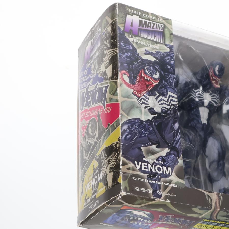 SPYDER - アメイジングヤマグチ No.003 Venom(ヴェノム) スパイダーマン 完成品 可動フィギュア 海洋堂 海洋堂 『中古即納』{FIG} アメイジングヤマグチ No.003 Venom