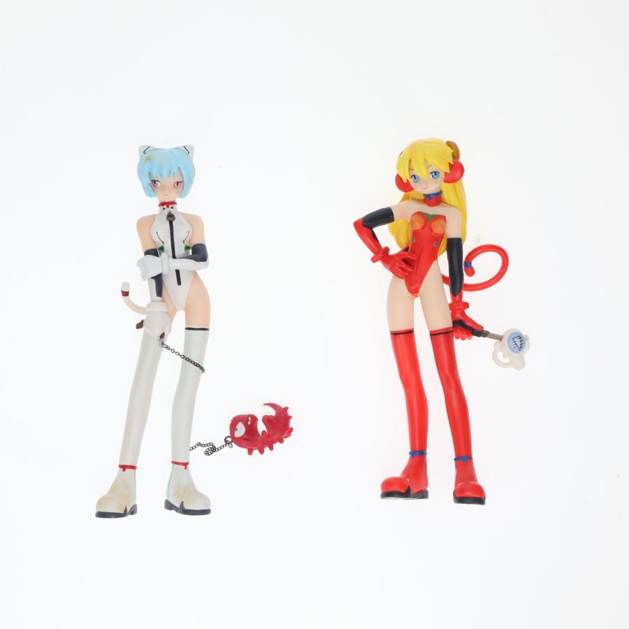 海洋堂 『中古即納』{FIG} 綾波レイ＆惣流・アスカ・ラングレー