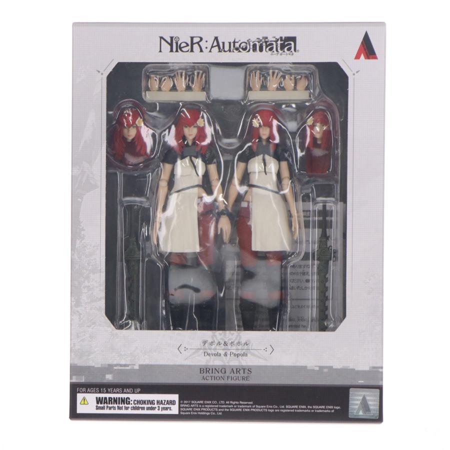 NieR Automata BRING ARTS デボル ポポル フィギュア新品 NieR