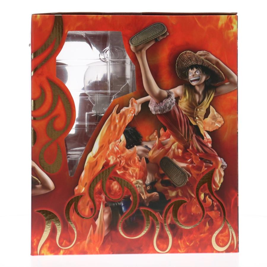 【飾磨店】 中古 Mega House | メガハウス フィギュア 'ルフィ＆エース～兄弟の絆～20thLIMITEDVer.「ワンピース」P.O.P“NEO-MAXIMUM”メガトレショップ＆オンラインショップ限定' 【702】 メガハウス 『中古即納』{FIG} P.O.P NEO-MAXIMUM ルフィ＆エース