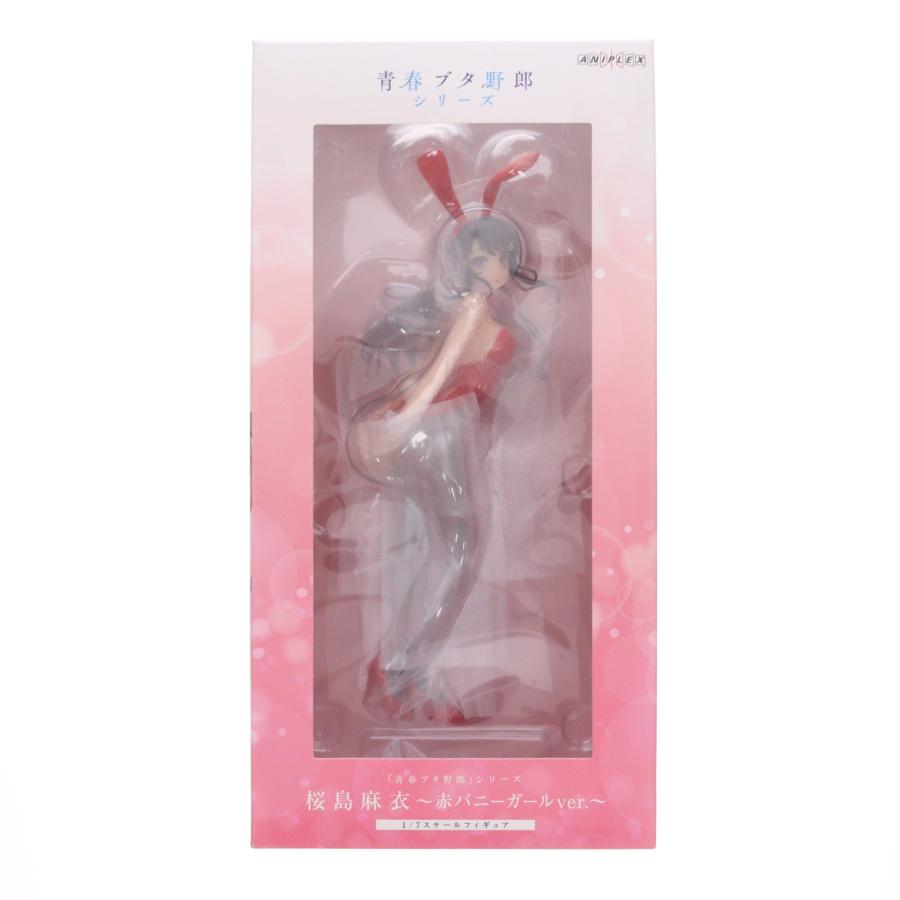 桜島麻衣～赤バニーガールver.～ 青春ブタ野郎はバニーガール先輩の夢を見ない 中古即納』{FIG} 桜島麻衣〜赤バニーガールver.〜(さくらじままい