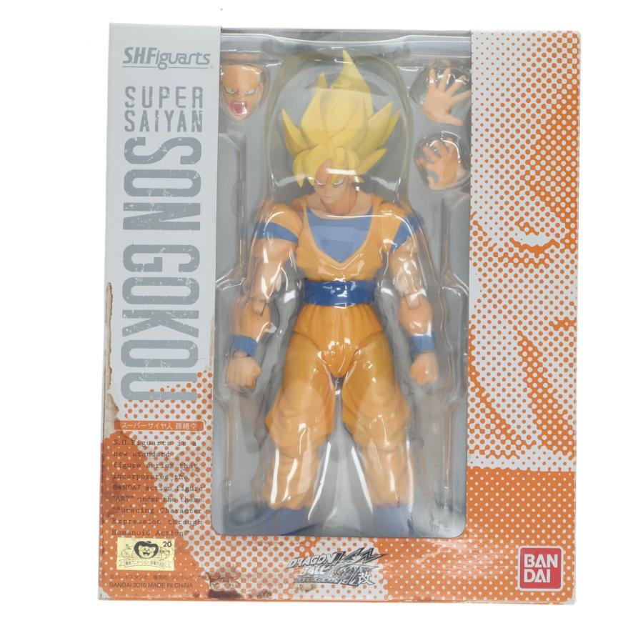 『中古即納』{FIG} S.H.Figuarts(フィギュアーツ) スーパーサイヤ人 孫悟空 ドラゴンボール改 完成品 可動フィギュア バンダイ(20130413)