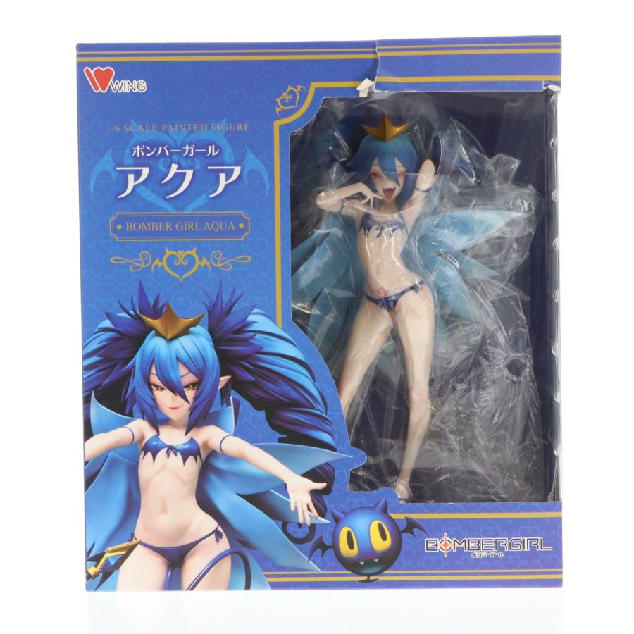 新品未開封品 ウイング 1/6 アクア ボンバーガール フィギュア 中古即納』{FIG} アクア ボンバーガール 1/6 完成品 フィギュア WING