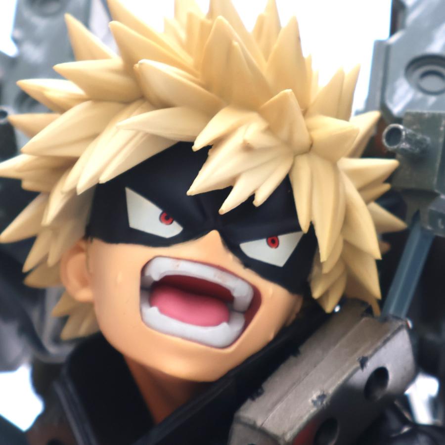 中古即納』{FIG} B賞 爆豪勝己 -ストレイフパンツァー- MASTERLISE 一
