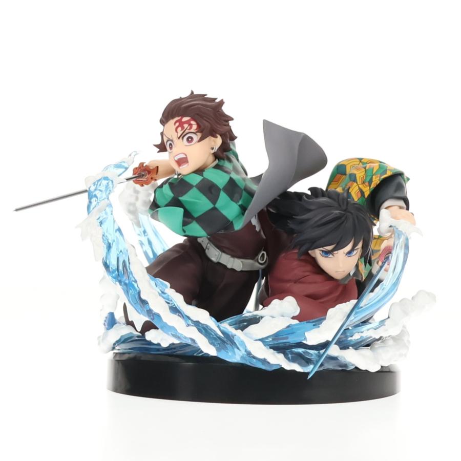 中古即納』{FIG} A賞 竈門炭治郎&冨岡義勇 オンラインくじ 劇場版 鬼滅