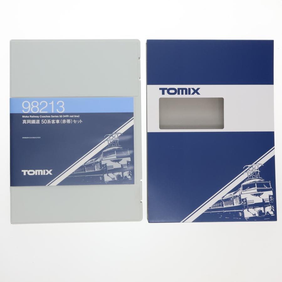 『中古即納』{RWM} 98213 真岡鐵道 50系客車(赤帯)セット(3両)(動力無し) Nゲージ 鉄道模型 TOMIX(トミックス)(20170402)_1