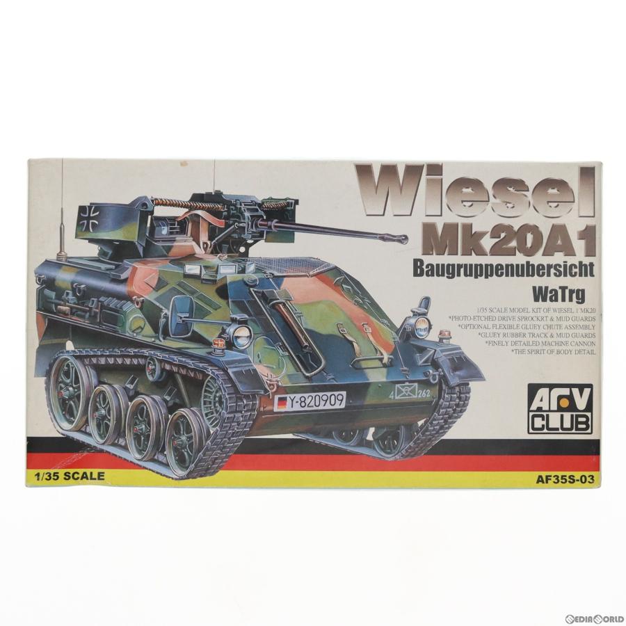 {PTM} 1/35 ヴィーゼル Mk20A1 プラモデル (AF35S-03) AFVクラブ (19991231)