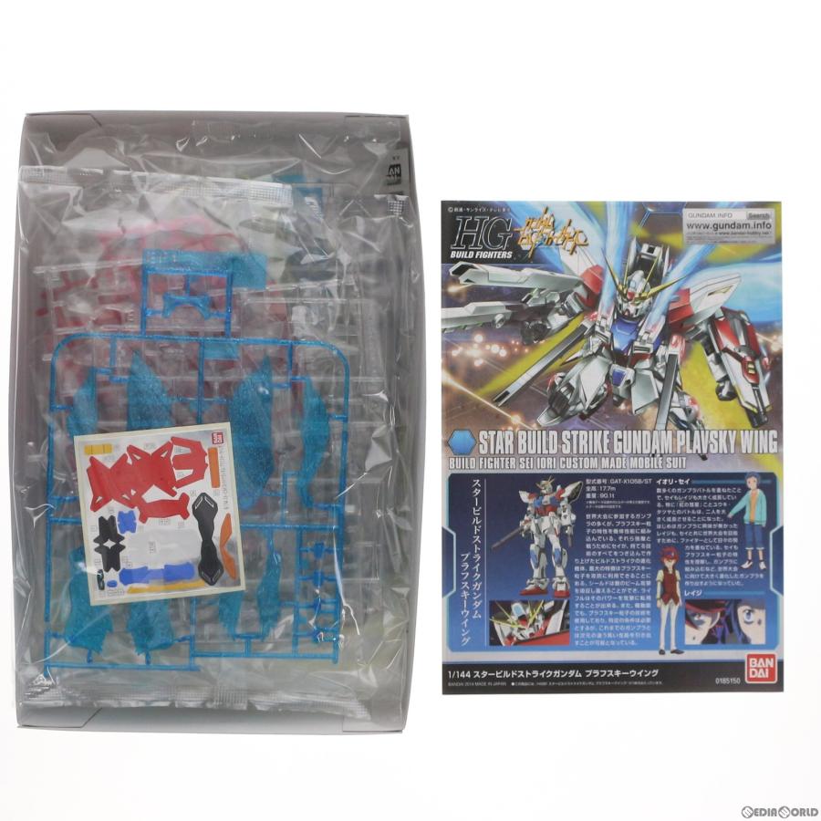 『中古即納』{PTM}HGBF 1/144 GAT-X105B/ST スタービルドストライクガンダム プラフスキーパーティクルクリア スペシャルVer. ワーホビ'14 限定 プラモデル｜media-world｜02