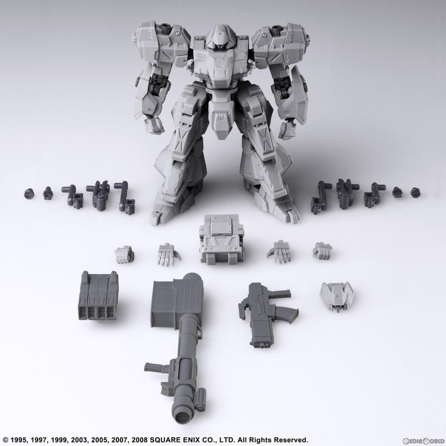 『中古即納』{PTM}Drake ライトグレーVer. フロントミッション ストラクチャーアーツ 1/72 スケール プラスティック モデルキット シリーズ Vol.1 プラモデル｜media-world｜05