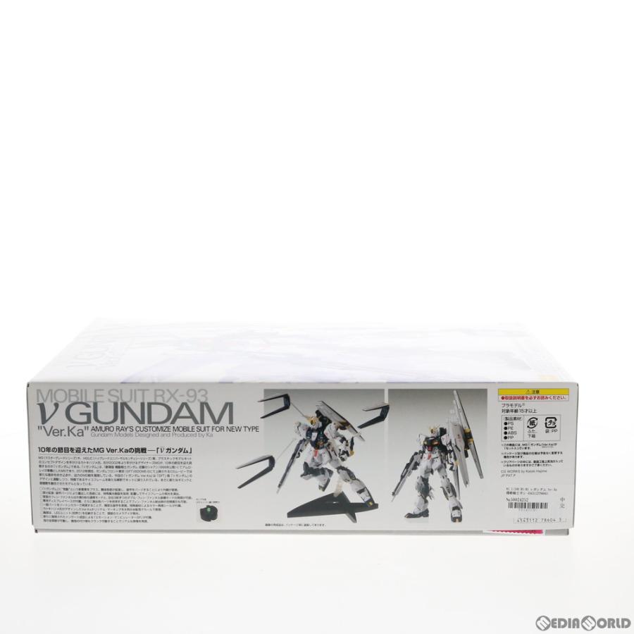 『中古即納』{PTM}プレミアムデカール無し MG 1/100 RX-93 νガンダム Ver.Ka 機動戦士ガンダム 逆襲のシャア プラモデル(0178604) バンダイ(20180321)｜media-world｜03