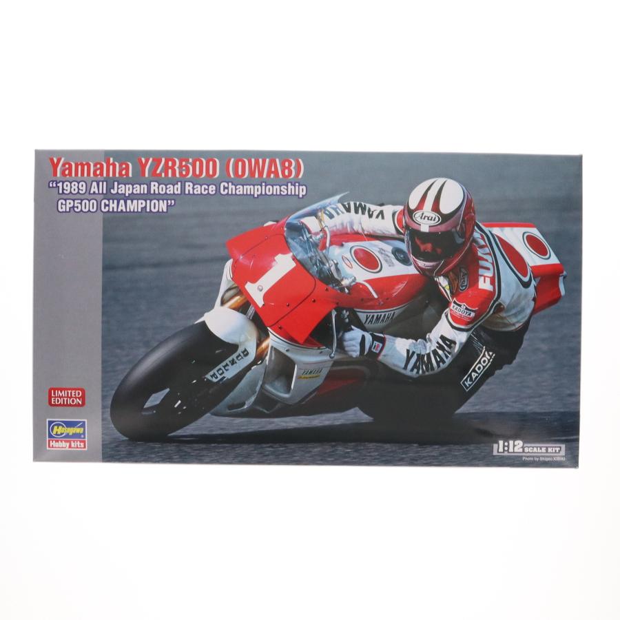 ハセガワ 『中古即納』{PTM} 1/12 ヤマハ YZR500(0WA8) 『1989 全日本  