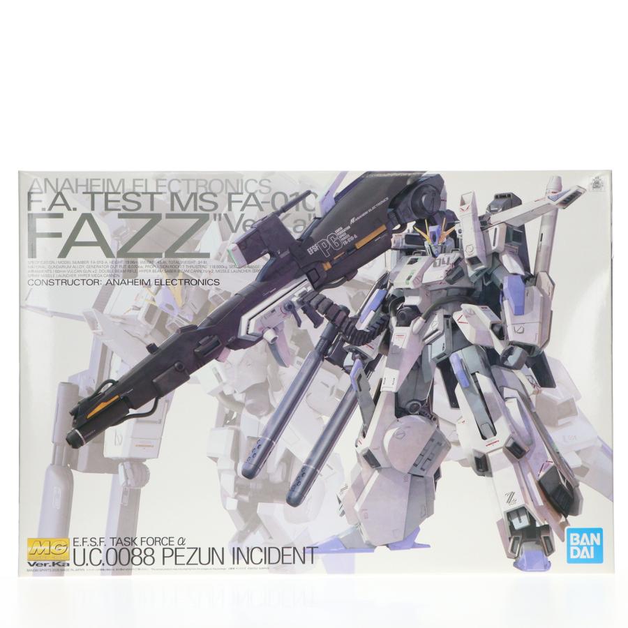 MG 1/100 FAZZ(ファッツ) Ver.Ka ガンダム・センチネル プラモデル