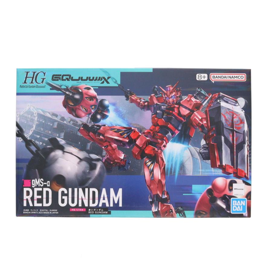 中古即納』{PTM} HG 1/144 赤いガンダム 機動戦士Gundam GQuuuuuuX