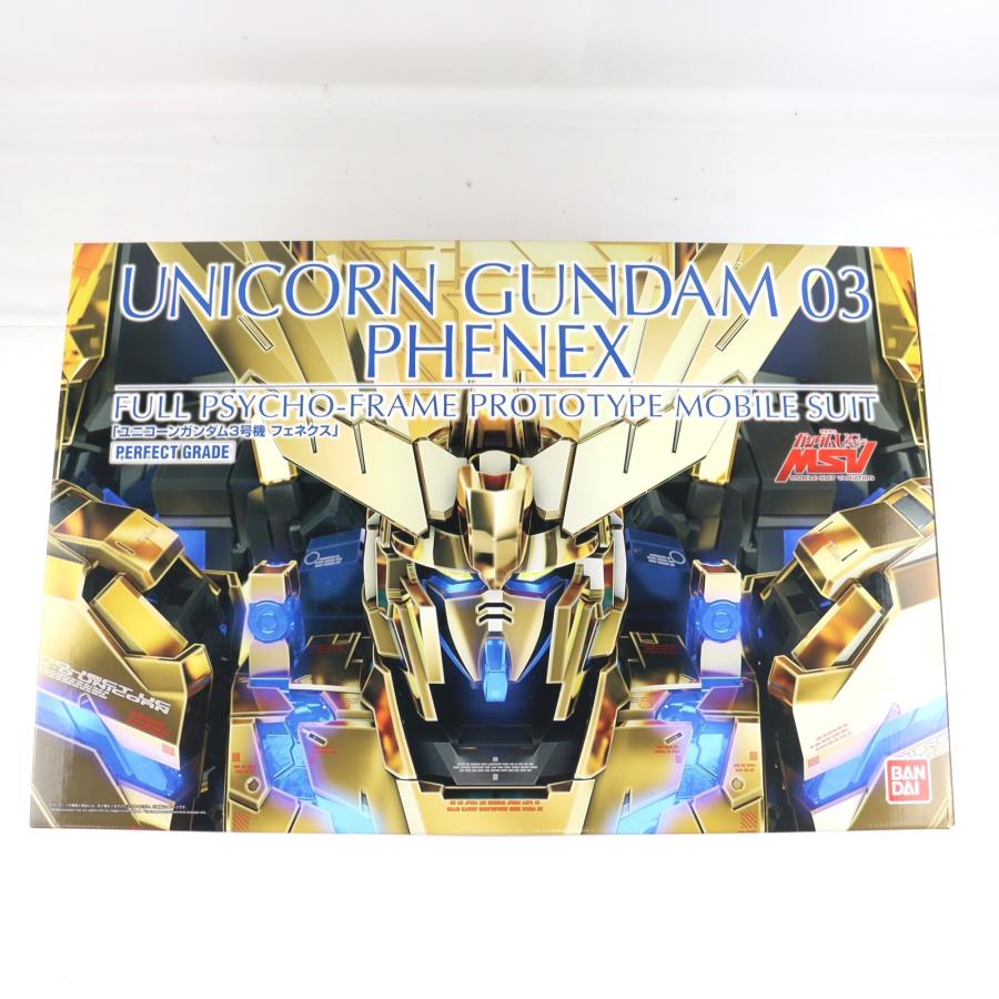 中古即納』{PTM} プレバン限定 PG 1/60 RX-0 ユニコーンガンダム3号機