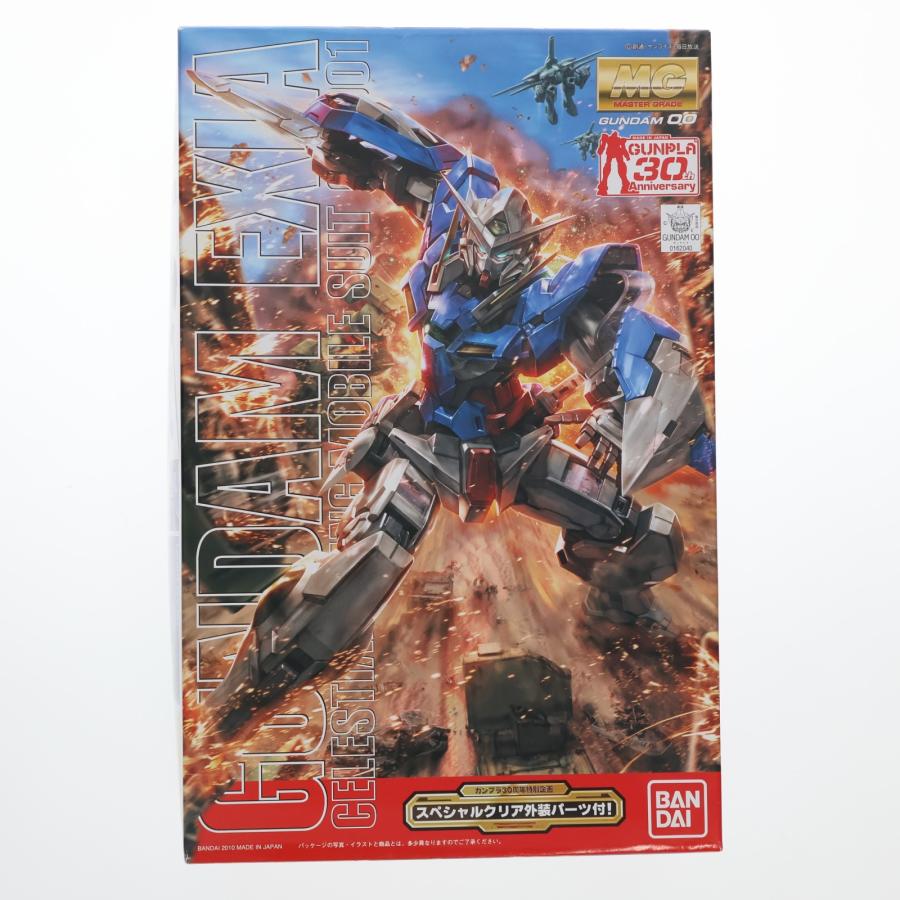中古即納』{PTM} MG 1/100 ガンダムエクシア クリア外装パーツ付 機動
