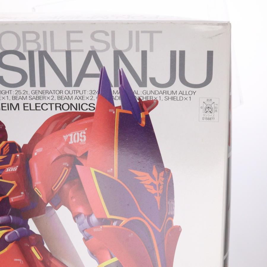 『中古即納』{PTM} MG 1/100 MSN-06S シナンジュ Ver.ka. 機動戦士ガンダムUC(ユニコーン) プラモデル(0156877) バンダイ(20081231)