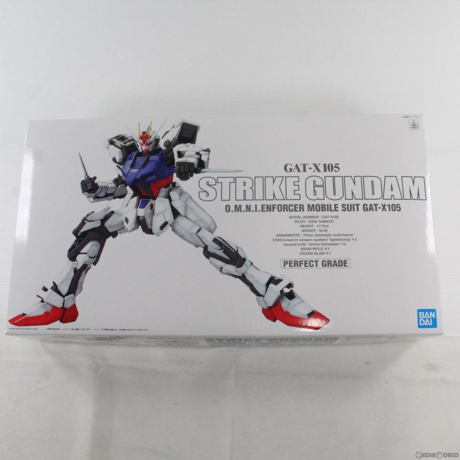 中古即納』{PTM} PG 1/60 GAT-X105 ストライクガンダム 機動戦士