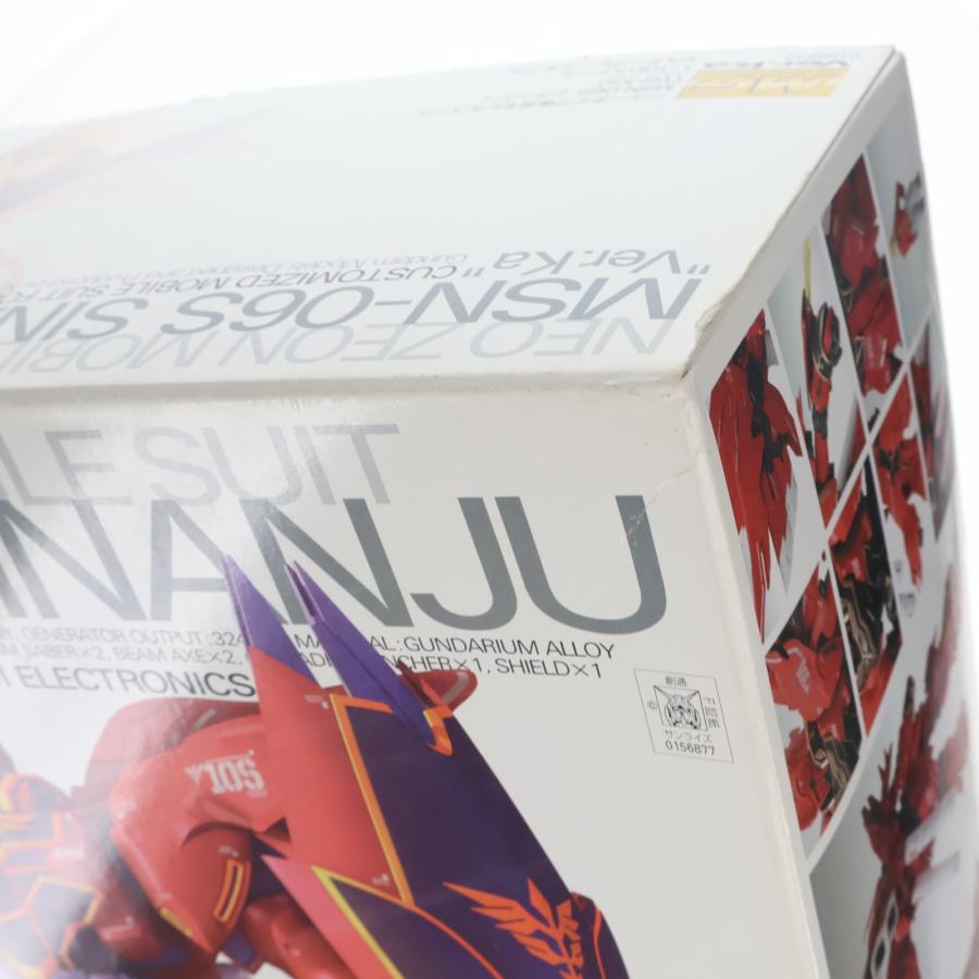 『中古即納』{PTM} MG 1/100 MSN-06S シナンジュ Ver.ka. 機動戦士ガンダムUC(ユニコーン) プラモデル(0156877) バンダイ(20081231)