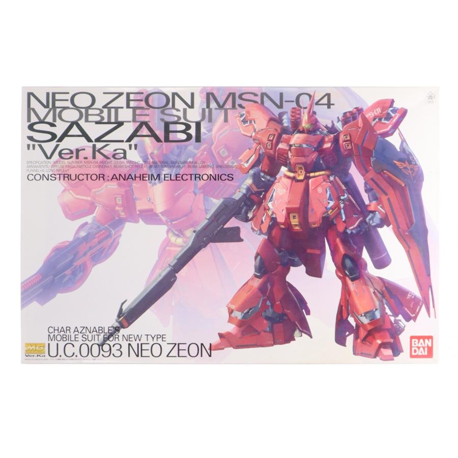中古即納』{PTM} MG 1/100 MSN-04 サザビー Ver.ka 機動戦士ガンダム
