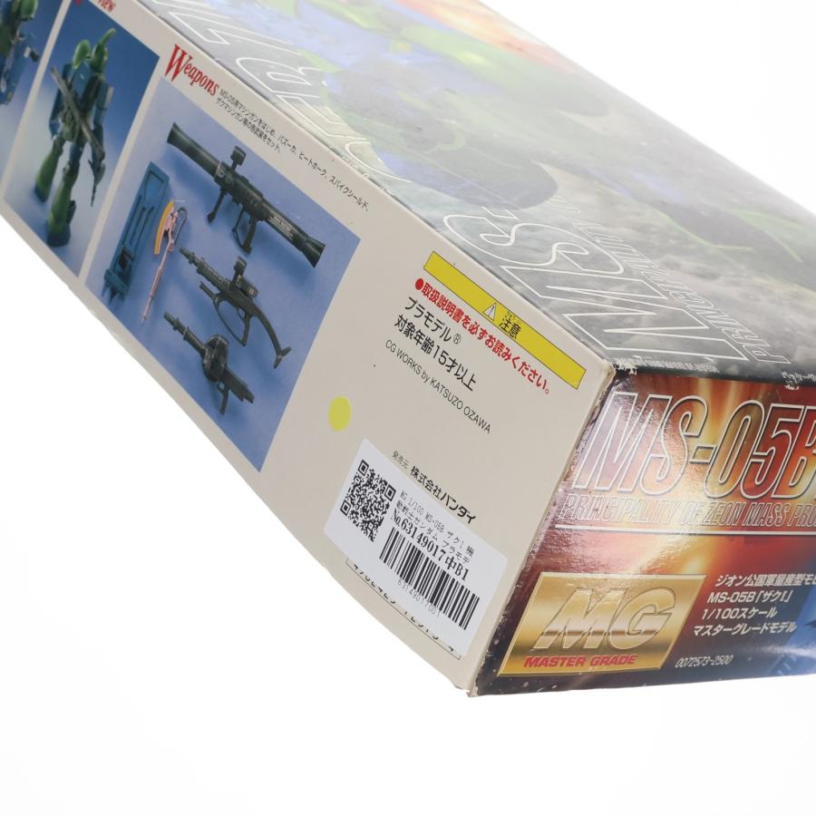 『中古即納』{PTM} MG 1/100 MS-05B ザクI 機動戦士ガンダム プラモデル(0072573) バンダイ(20170731)_1
