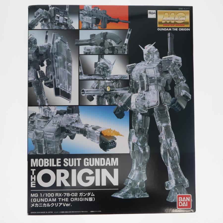 中古即納』{PTM} MG 1/100 RX-78-02 ガンダム(GUNDAM THE ORIGIN版