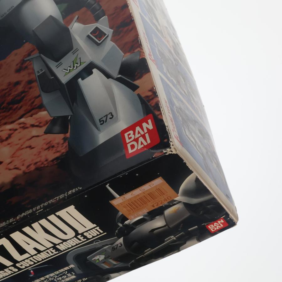 新品未開封 中古即納』{PTM} MG 1/100 MS-06R-1 ザクII シン・マツナガ大尉機 機動
