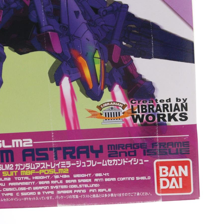 『中古即納』{PTM} 1/100 MBF-POSLM2 ガンダムアストレイ ミラージュフレーム セカンドイシュー ガンダムSEED VS ASTRAY No.24 プラモデル バンダイ(20170217)_2