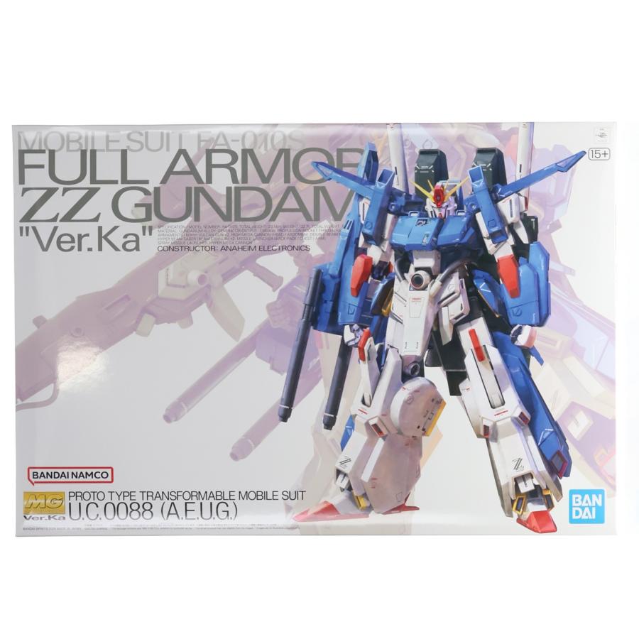 中古即納』{PTM} (再販) MG 1/100 フルアーマーZZガンダム Ver.Ka 機動