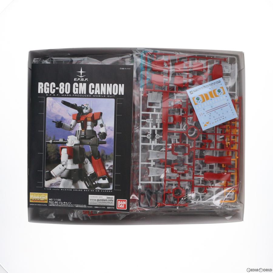 『中古即納』{PTM} プレバン限定 MG 1/100 RGC-80 ジム・キャノン レッド・ヘッド(ジャブロー防衛隊使用) ガンダム プラモデル バンダイスピリッツ(20190331)_1