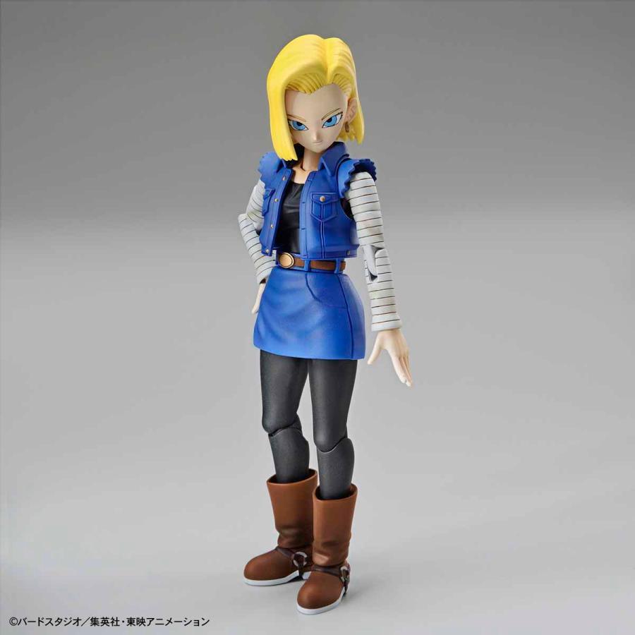 【中古品】ドラゴンボールZ プラモデル 人造人間18合 中古即納』{PTM} (再販) Figure-rise Standard 人造人間18号