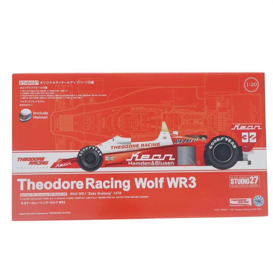 中古即納』{PTM} 1/20 Theodore Racing・Wolf(ウルフ) WR3 プラモデル