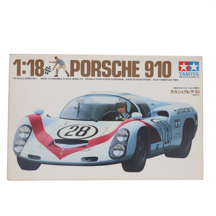 【中古】「未使用品」1/18　ポルシェカレラ　１０ タミヤ（TAMIYA） 『中古即納』{PTM} チャレンジャーシリーズ No.1 1