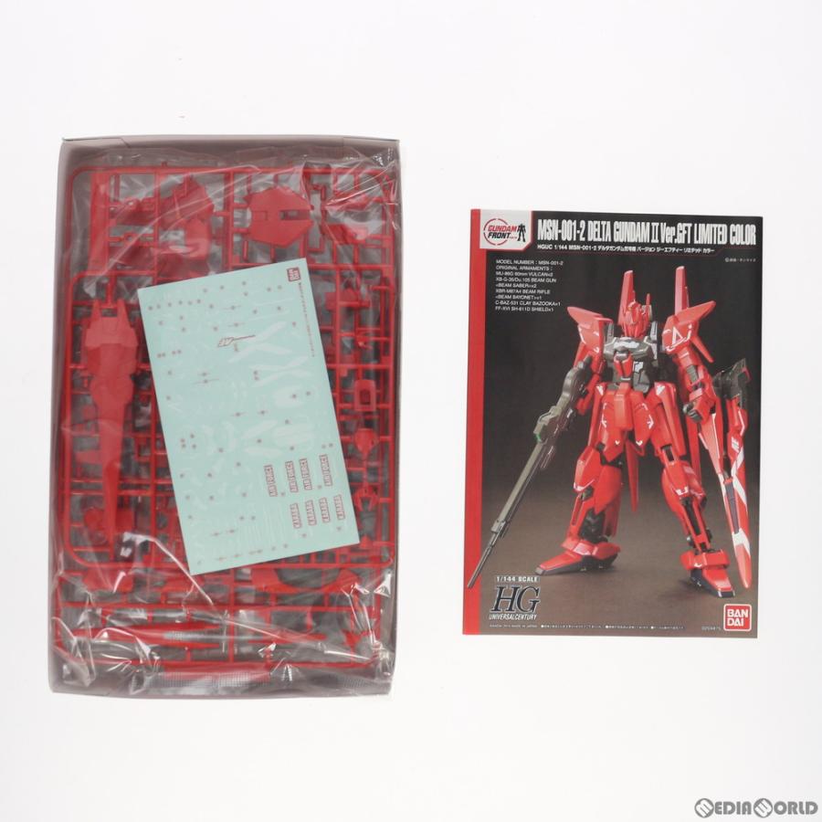 新品未開封品　デルタプラス　デルタガンダム弐号機　2点セット 中古即納』{PTM} 限定 HGUC 1/144 MSN-001-2 デルタガンダム弐号機 Ver