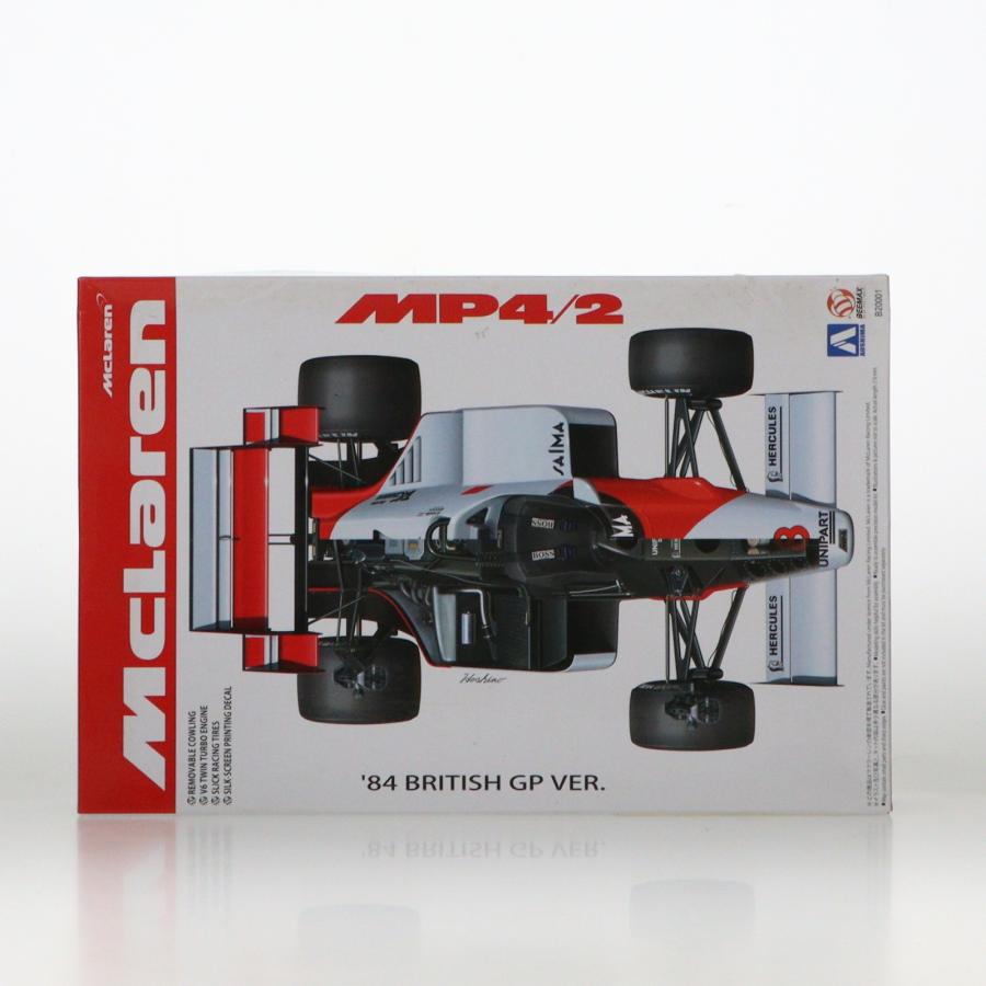 プラモデル □1/20 アオシマ マクラーレン MP4/2 (イギリスGP