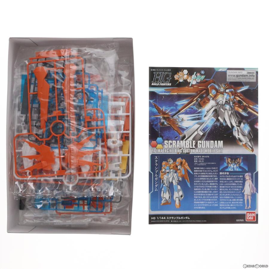 中古即納』{PTM} HGBF 1/144 スクランブルガンダム ガンダムビルド