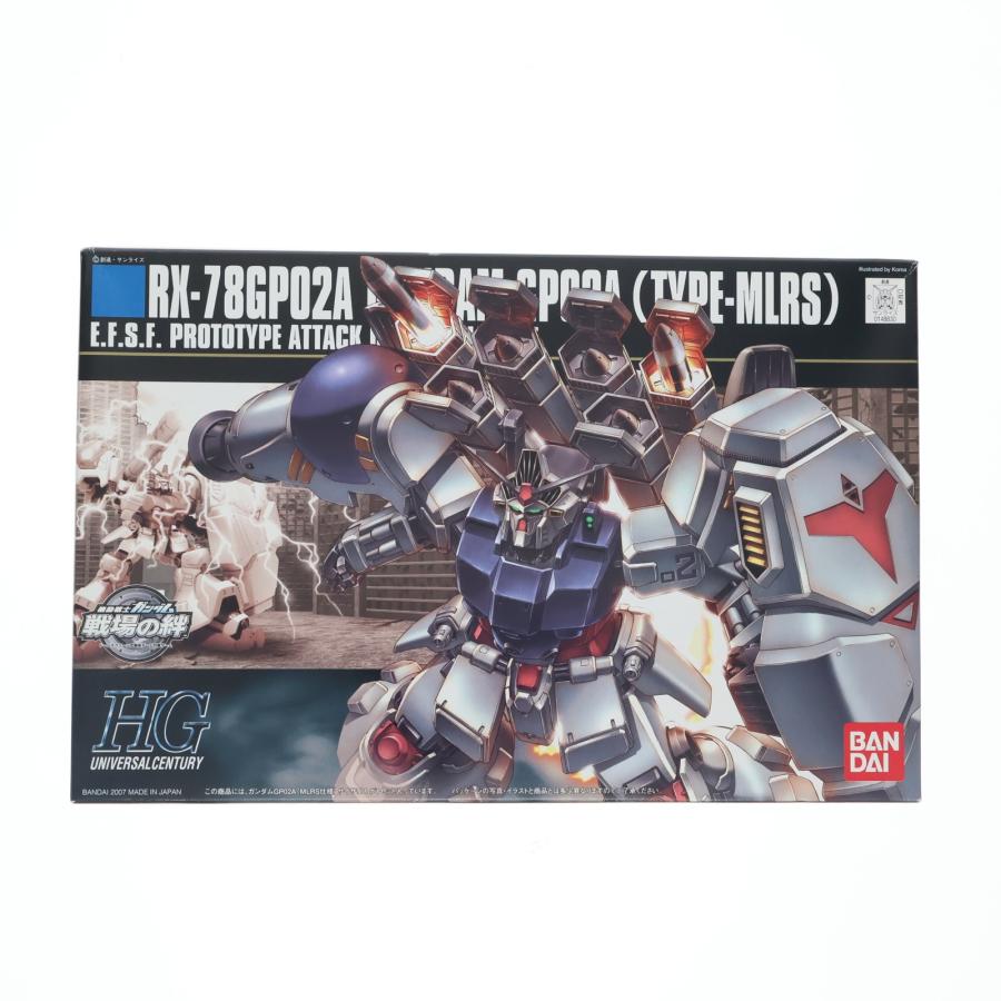 中古即納』{PTM} HGUC 1/144 RX-78GP02A ガンダム試作2号機(MLRS仕様