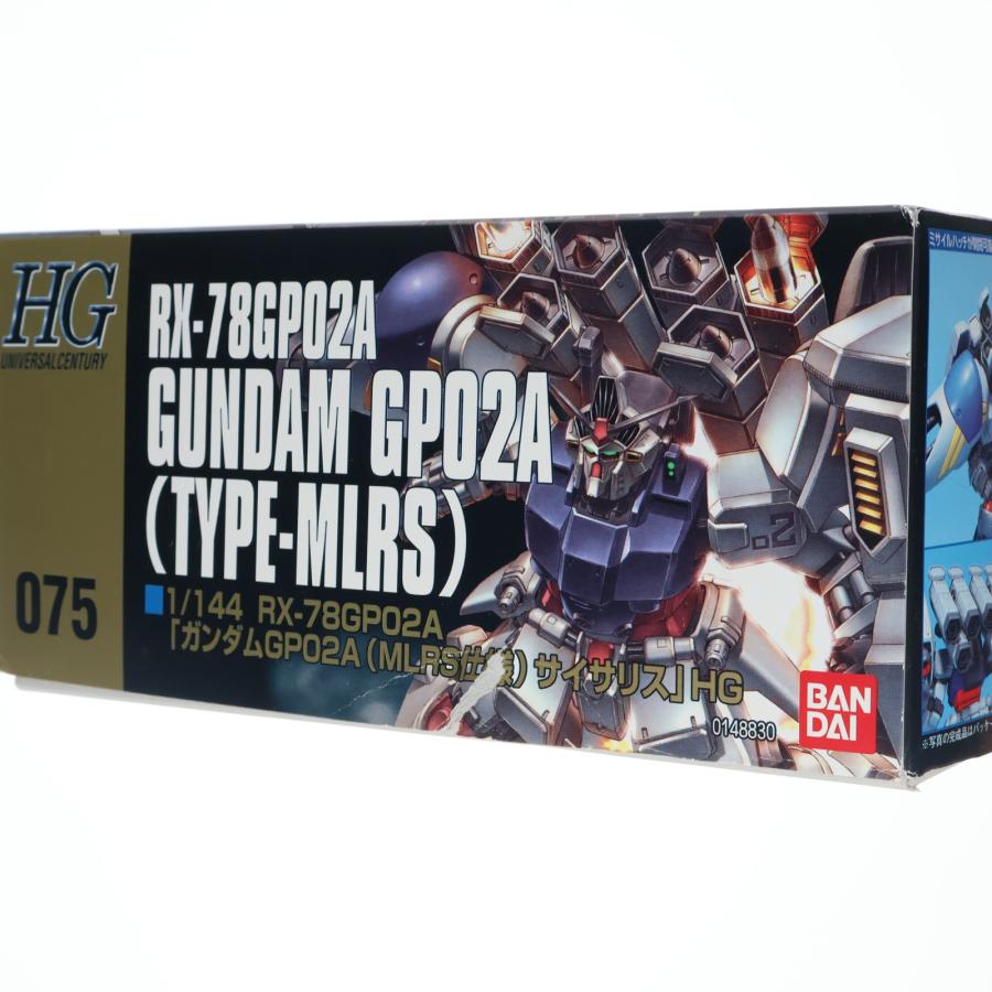 中古即納』{PTM} HGUC 1/144 RX-78GP02A ガンダム試作2号機(MLRS仕様