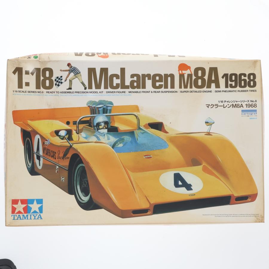 【未組立】タミヤ 1/18 チャレンジャーシリーズ No.8 マクラーレン タミヤ（TAMIYA） 『中古即納』{PTM} チャレンジャーシリーズ No.8 1