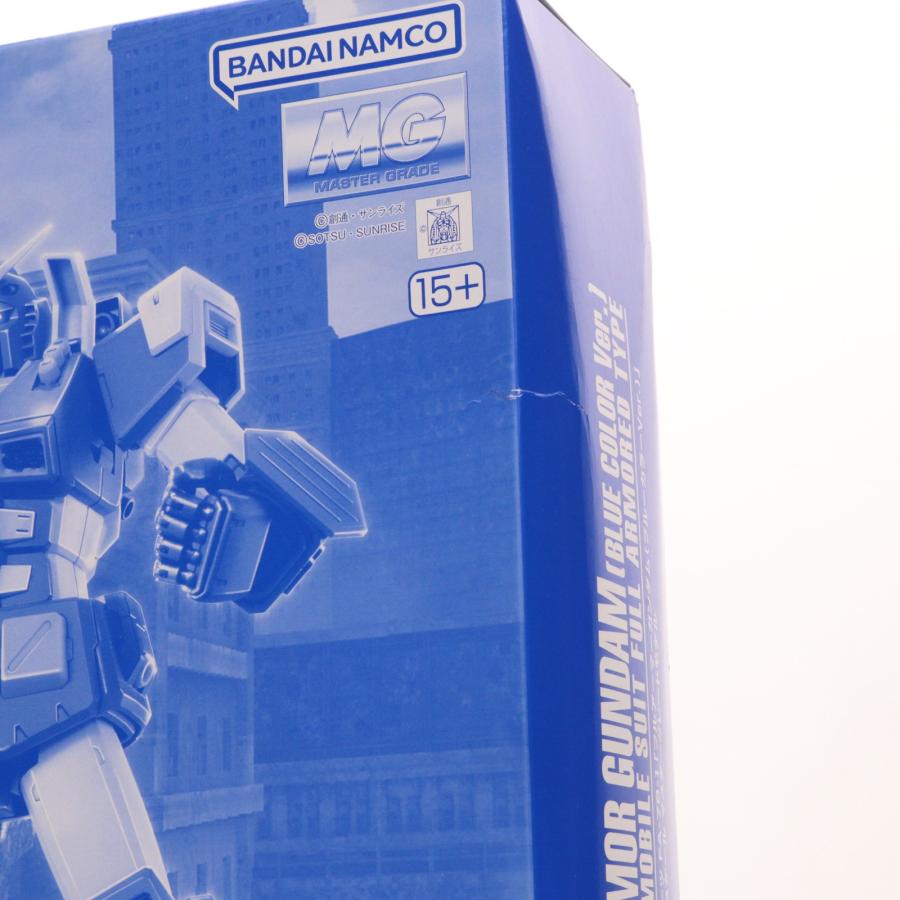中古即納』{PTM} プレバン限定 MG 1/100 フルアーマーガンダム(ブルー