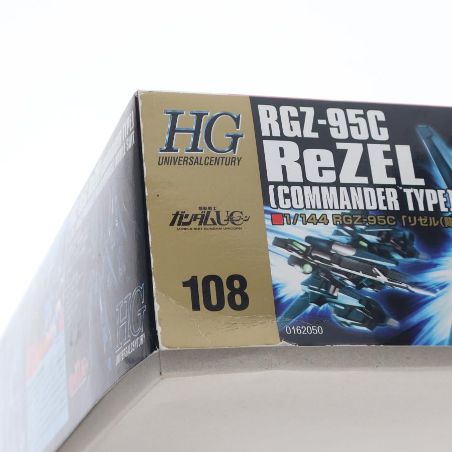 中古即納』{PTM} HGUC 1/144 RGZ-95C リゼル(隊長機) 機動戦士ガンダム