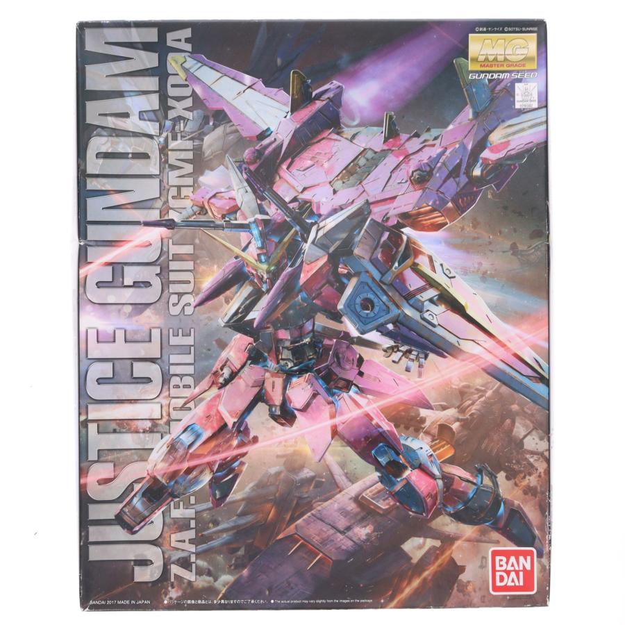 BANDAI - MG 1/100 ZGMF-X09A ジャスティスガンダム 機動戦士ガンダムSEED(シード) プラモデル バンダイ 中古即納』{PTM} MG 1/100 ZGMF-X09A ジャスティスガンダム 機動戦士